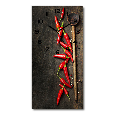Reloj rectangular Chiles