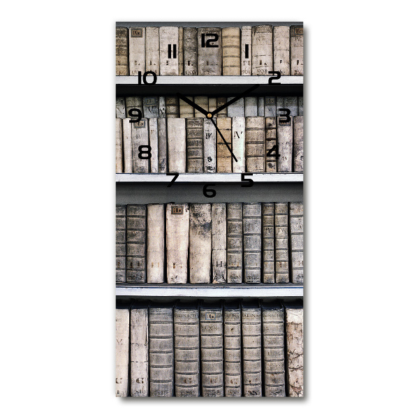 Reloj vertical Estante para libros