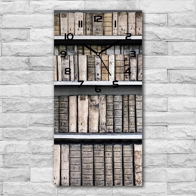 Reloj vertical Estante para libros