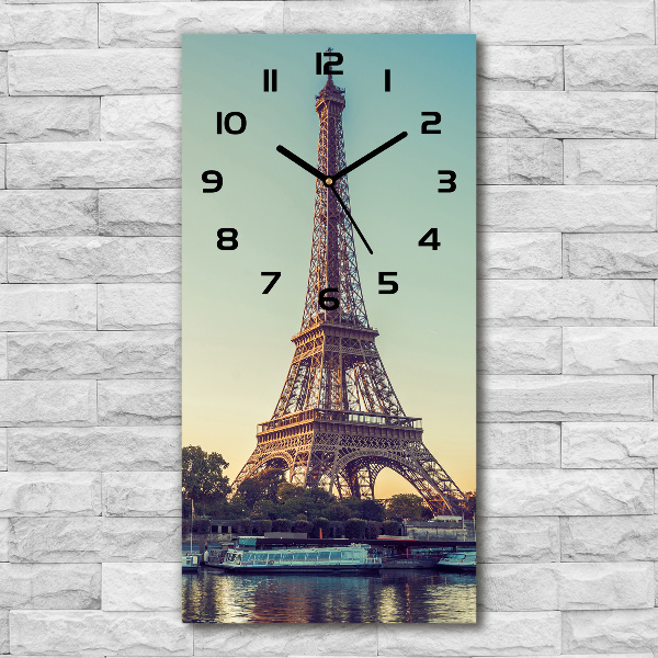 Reloj rectangular Torre Eiffel de París