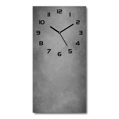 Reloj rectangular Fondo de hormigón