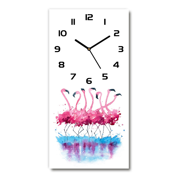 Reloj rectangular Flamencos