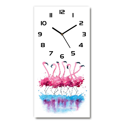Reloj rectangular Flamencos