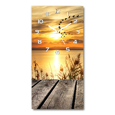 Reloj vertical Atardecer