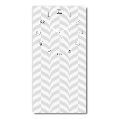 Zegar ścienny cichy Geometryczne tło