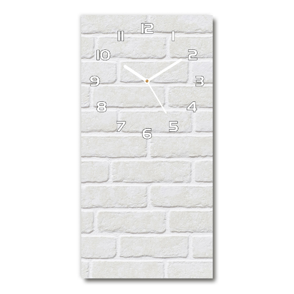 Reloj vertical Pared de ladrillos