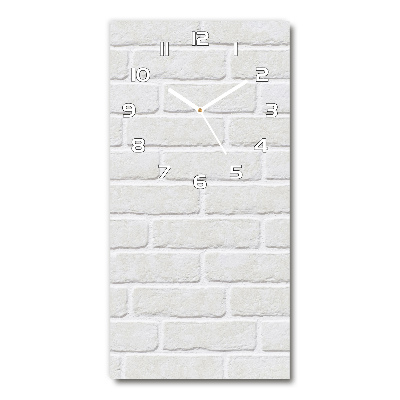 Reloj vertical Pared de ladrillos