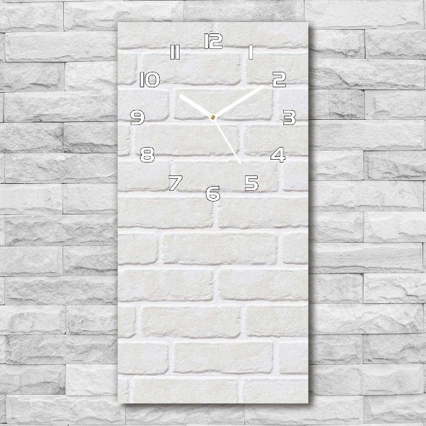 Reloj vertical Pared de ladrillos
