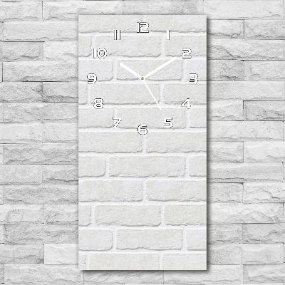 Reloj vertical Pared de ladrillos