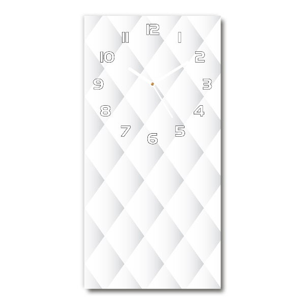 Reloj vertical Fondo de cuadrados