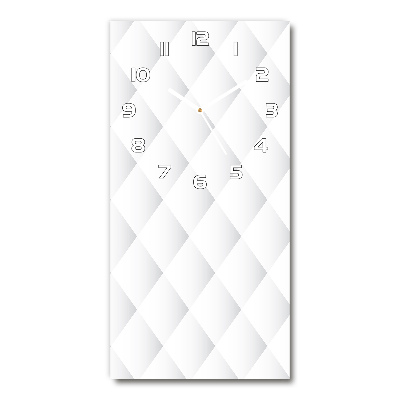 Reloj vertical Fondo de cuadrados