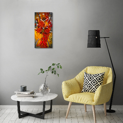 Nowoczesny zegar ścienny Przyprawy