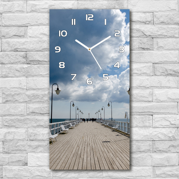 Reloj vertical Muelle en Orłowo