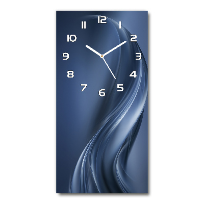 Reloj de vidrio vertical Onda abstracta