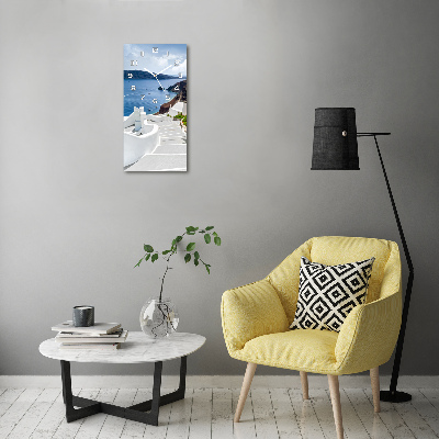 Reloj vertical Santorini, Grecia