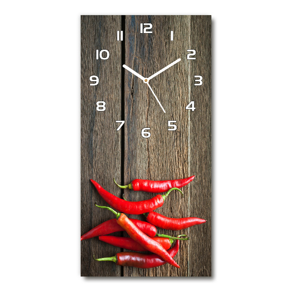 Reloj rectangular Chiles