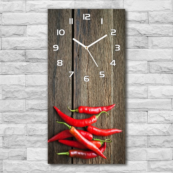 Reloj rectangular Chiles