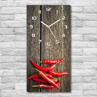 Reloj rectangular Chiles