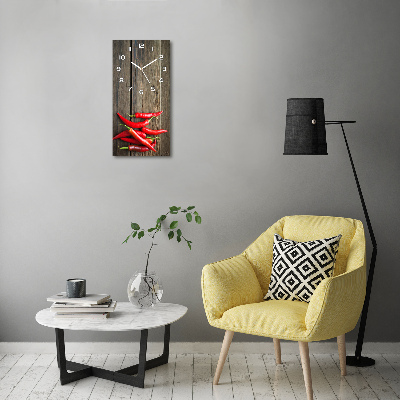 Reloj rectangular Chiles