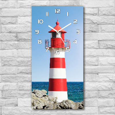 Reloj de cristal vertical Faro