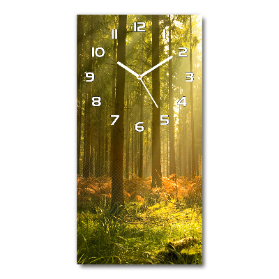 Reloj rectangular Hermoso bosque