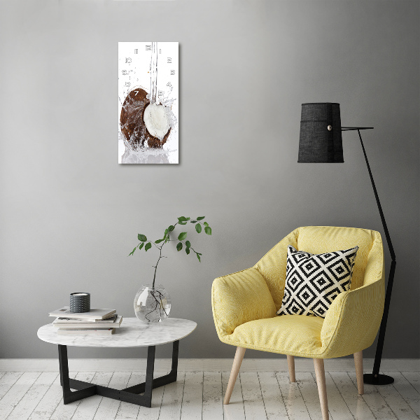 Reloj de cristal vertical Coco