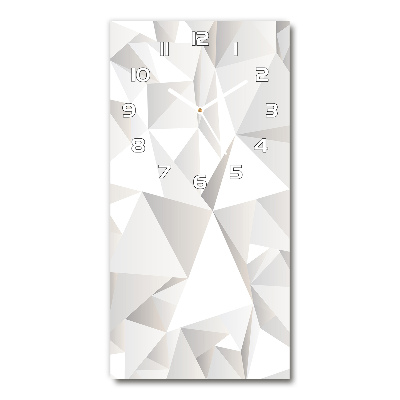 Reloj de vidrio vertical Fondo abstracto