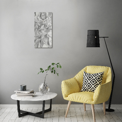 Reloj vertical Abstracción 3D