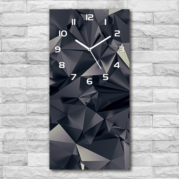 Reloj vertical Fondo abstracto