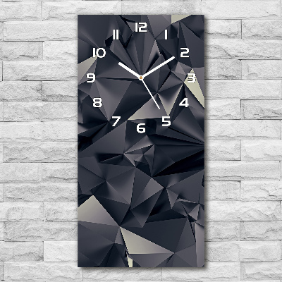 Reloj vertical Fondo abstracto