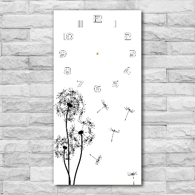 Reloj rectangular Dientes de león