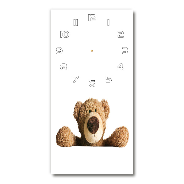 Reloj vertical Oso de peluche