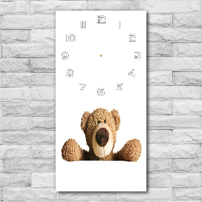 Reloj vertical Oso de peluche