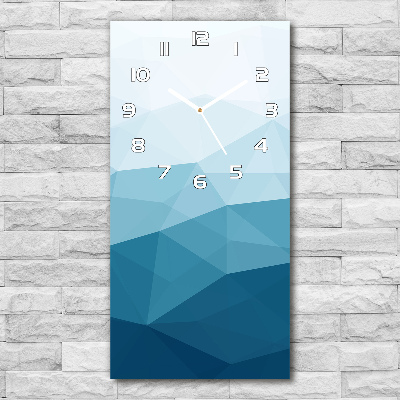 Reloj vertical Fondo abstracto