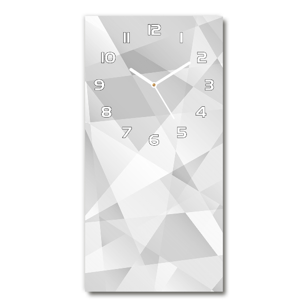 Reloj de cristal vertical Fondo abstracto