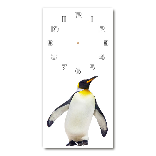 Reloj vertical Pingüino