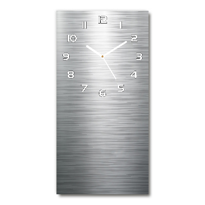 Reloj vertical Fondo de metal