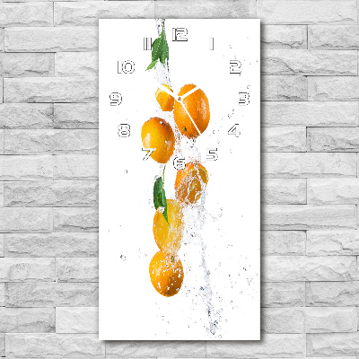 Reloj vertical Naranjas