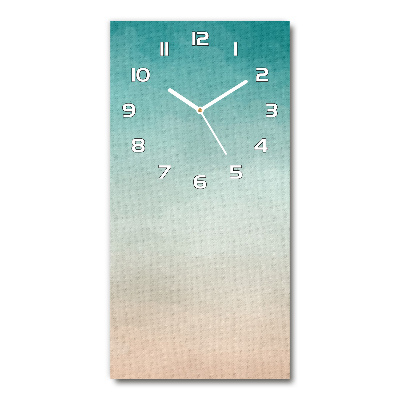 Reloj de cristal vertical Fumar