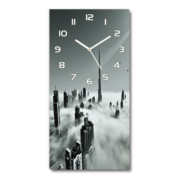 Reloj de cristal vertical Rascacielos