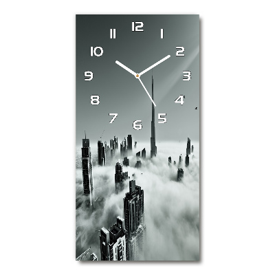 Reloj de cristal vertical Rascacielos