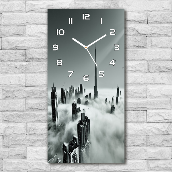 Reloj de cristal vertical Rascacielos