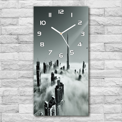 Reloj de cristal vertical Rascacielos