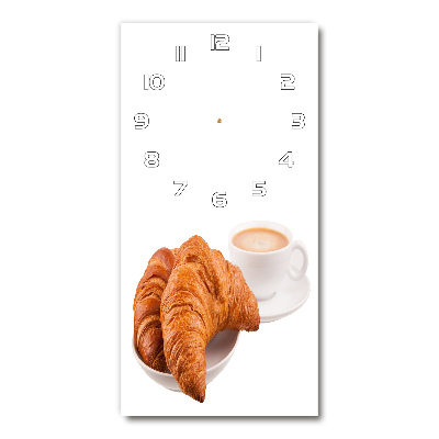 Reloj de vidrio vertical Desayuno
