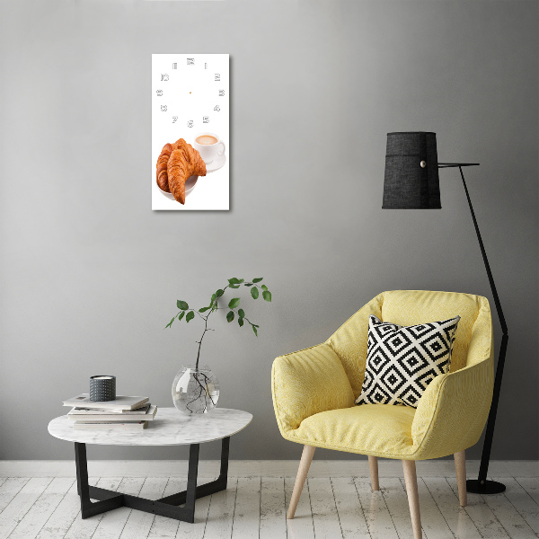Nowoczesny zegar ścienny Śniadanie