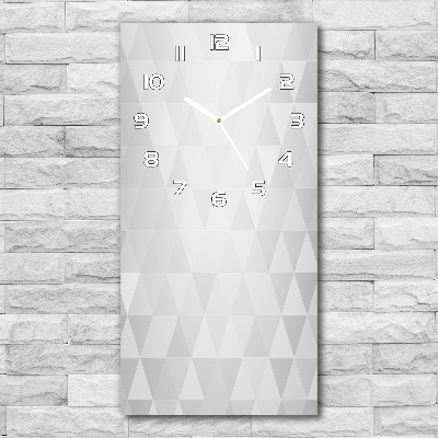 Reloj de cristal vertical Fondo abstracto