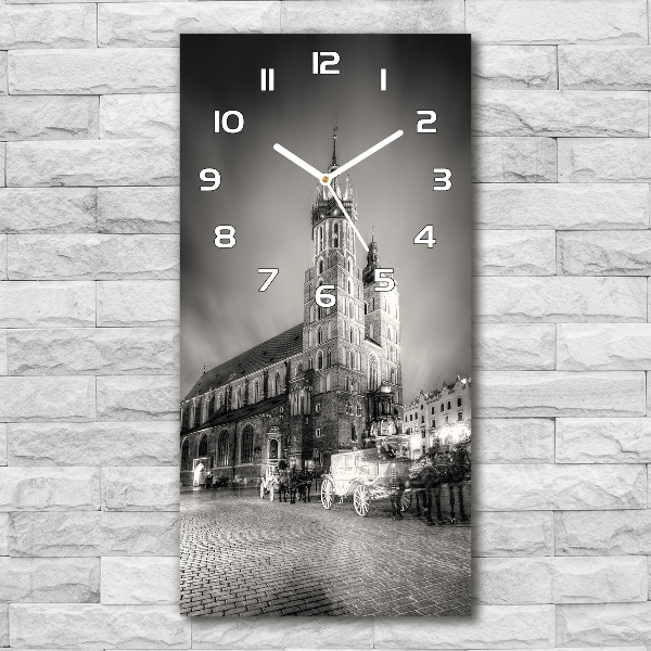 Reloj de cristal vertical Cracovia, Polonia