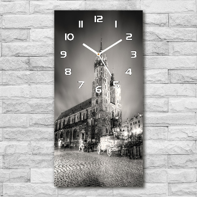 Reloj de cristal vertical Cracovia, Polonia