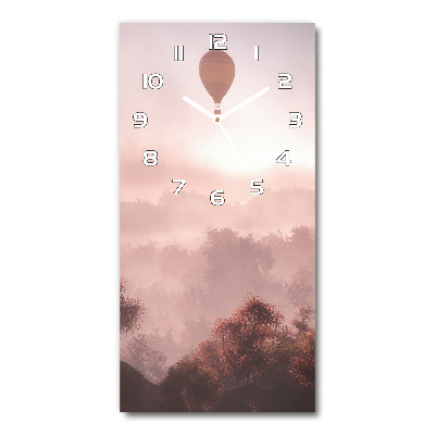 Reloj rectangular Bosque de globos voladores