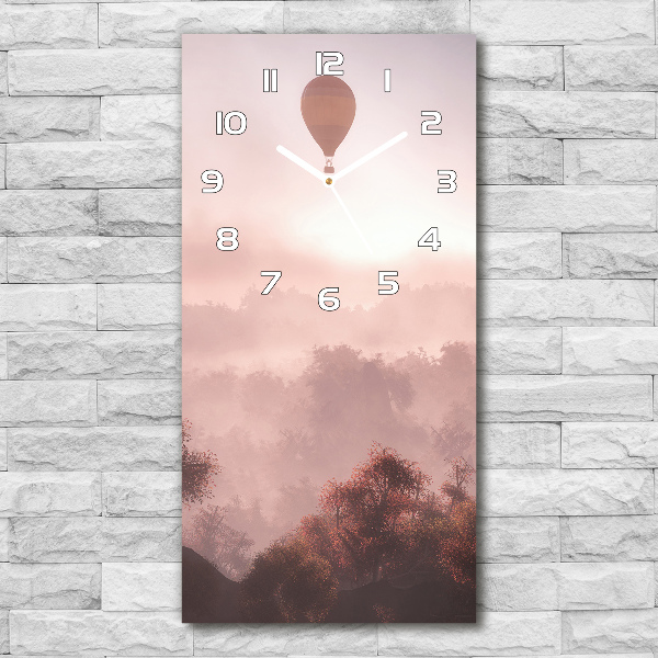 Reloj rectangular Bosque de globos voladores